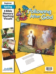 Following After God Beginner Bible Memory Verse Visuals