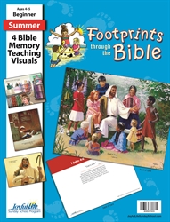 Footprints Through the Bible Beginner Bible Memory Verse Visuals