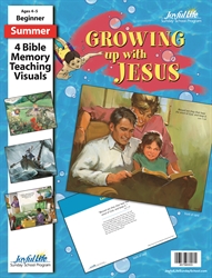 Growing Up with Jesus Beginner Bible Memory Verse Visuals