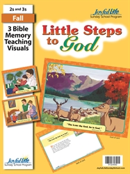 Little Steps to God 2s &#38; 3s Bible Memory Verse Visuals