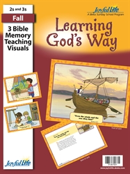 Learning God's Way 2s &#38; 3s Bible Memory Verse Visuals