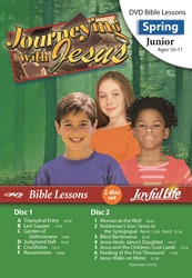 Journeying with Jesus Junior Bible Lesson DVD