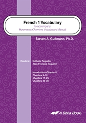 French 1 Vocabulary CD