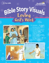 Loving God's Word 2s &#38; 3s Bible Lesson Guide