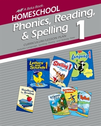 Homeschool Phonics, Reading, and Spelling 1 Curriculum