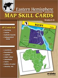 Eastern Hemisphere Map Skill Cards (Grade 5)