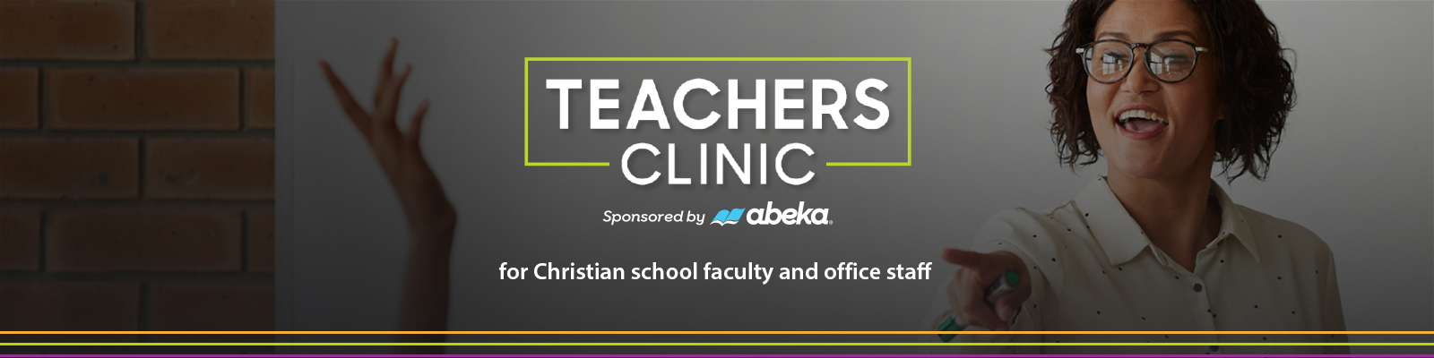Teachers Clinic Sponsored by Abeka
